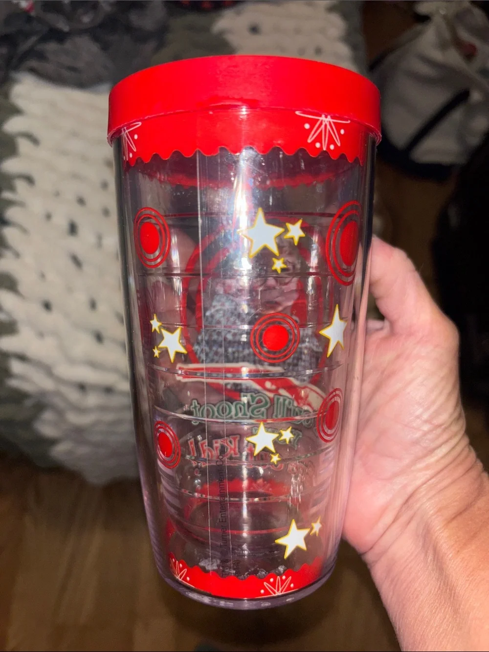 The Christmas Story tervis tumbler 16 ounces good used shaped